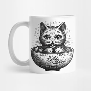 Meowdle bowl Mug